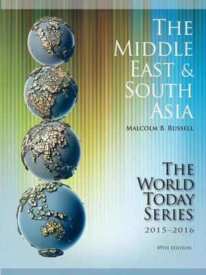 cover image of The Middle East and South Asia 2015-2016